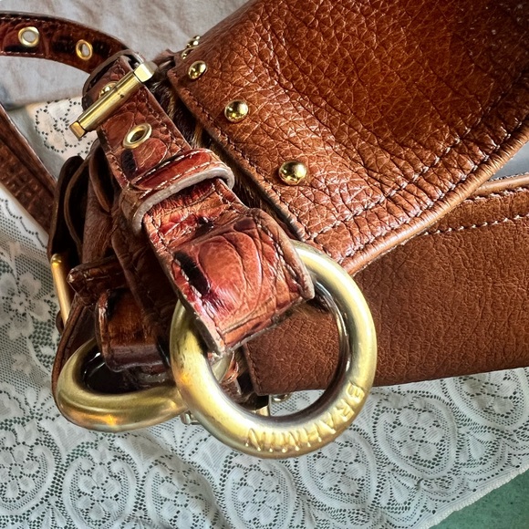 Brahmin :: Brown Croc and Leather Purse - Picture 5 of 15